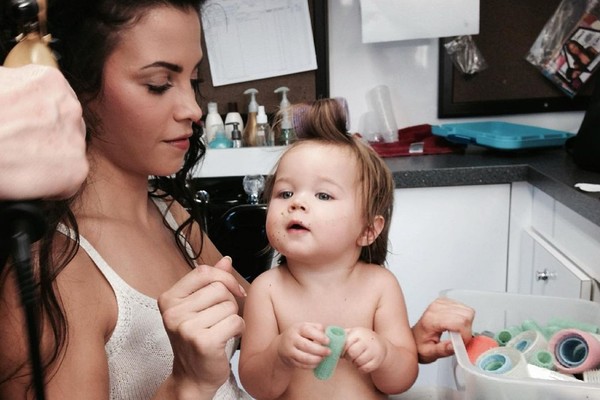 Jenna Dewan com sua filha, Everly (Foto: Reprodução / Instagram)