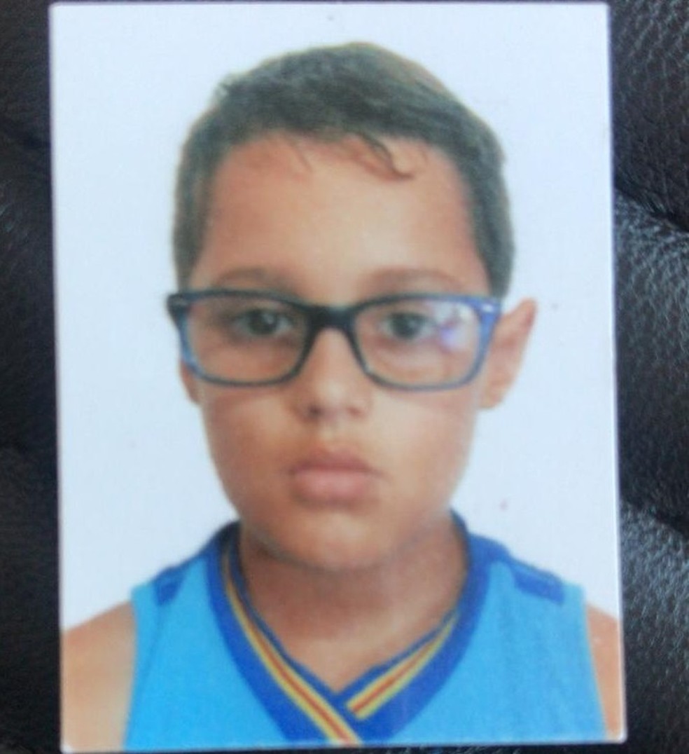 Guiliano Valandro Theodoro, de 11 anos (Foto: Arquivo pessoal / DivulgaÃ§Ã£o )