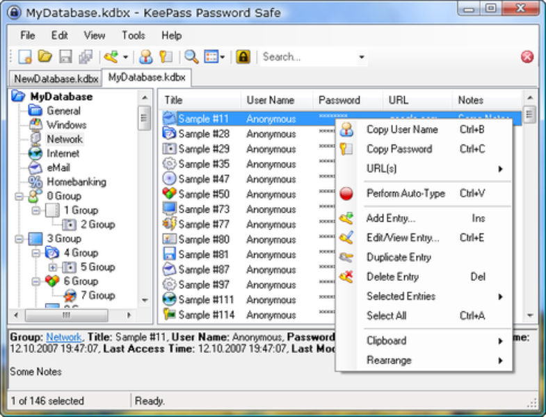 keepass password safe download