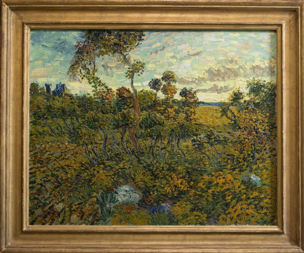 'Pôr do Sol em Montmajour', de Van Gogh (Foto: AP)