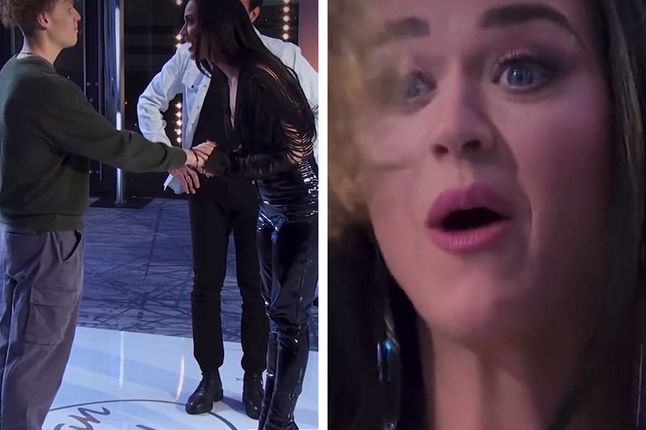 Katy Perry se incomoda com fã ao interpretar errado um elogio dele no American Idol