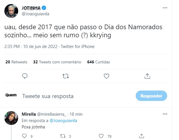 João Guilherme desabafa (Foto: Reprodução/Instagram)