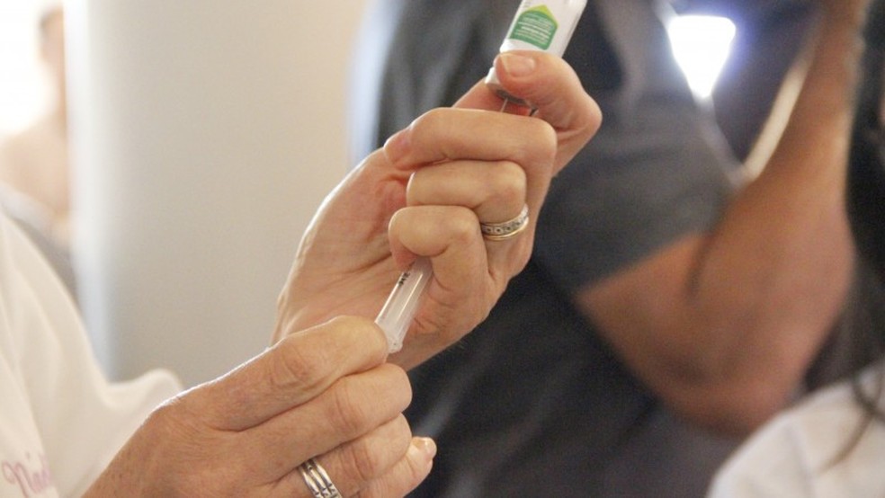 Campanha de vacinaÃ§Ã£o contra gripe conta como postos volantes (Foto: SES/DivulgaÃ§Ã£o)