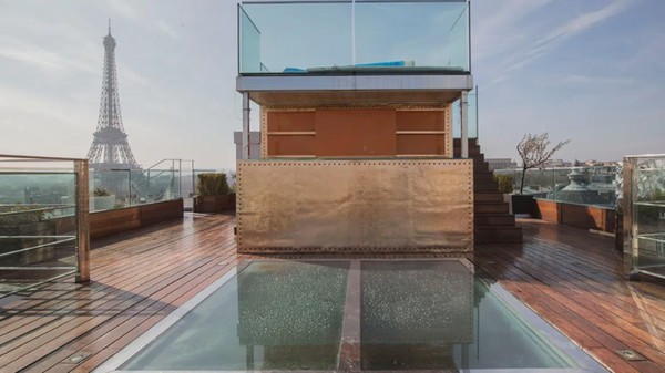 Terra&ccedil;o da cobertura avaliada em R$ 19 milh&otilde;es &mdash; Foto: Divulga&ccedil;&atilde;o