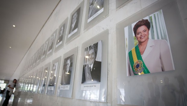 Retrato oficial de Dilma Rousseff (Foto: Reprodução/Facebook)