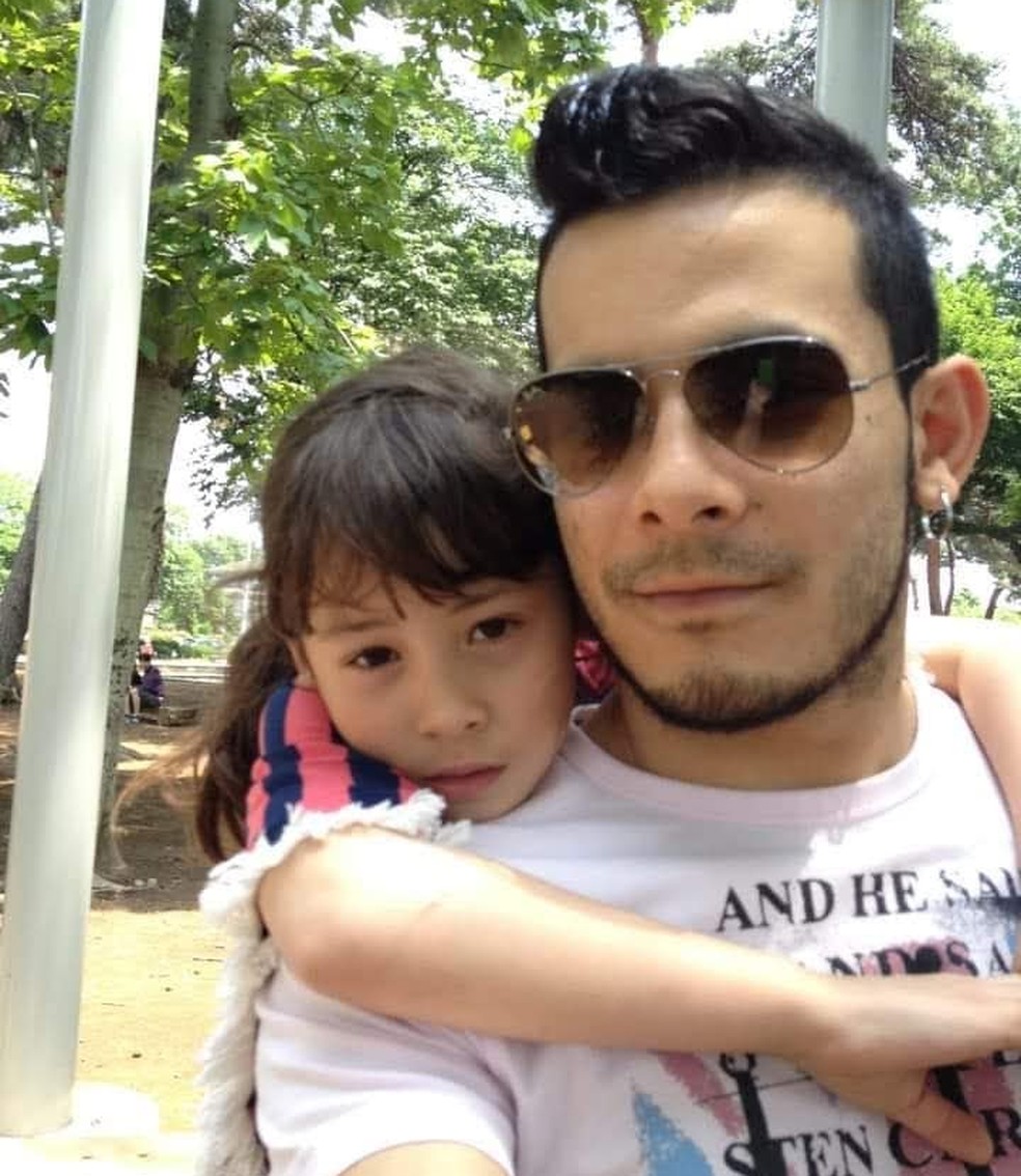 Brasileiro pretende juntar dinheiro no Brasil para poder resgatar a filha de orfanato no Japão — Foto: Arquivo Pessoal