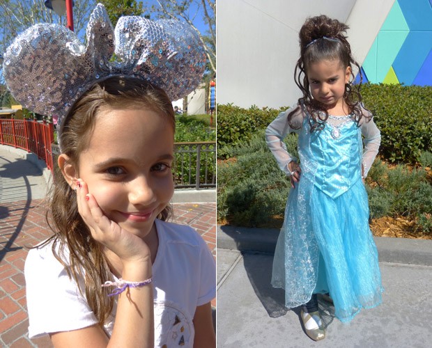 Meninas adoram a moda Disney (Foto: Melina Mantovani / Gshow)