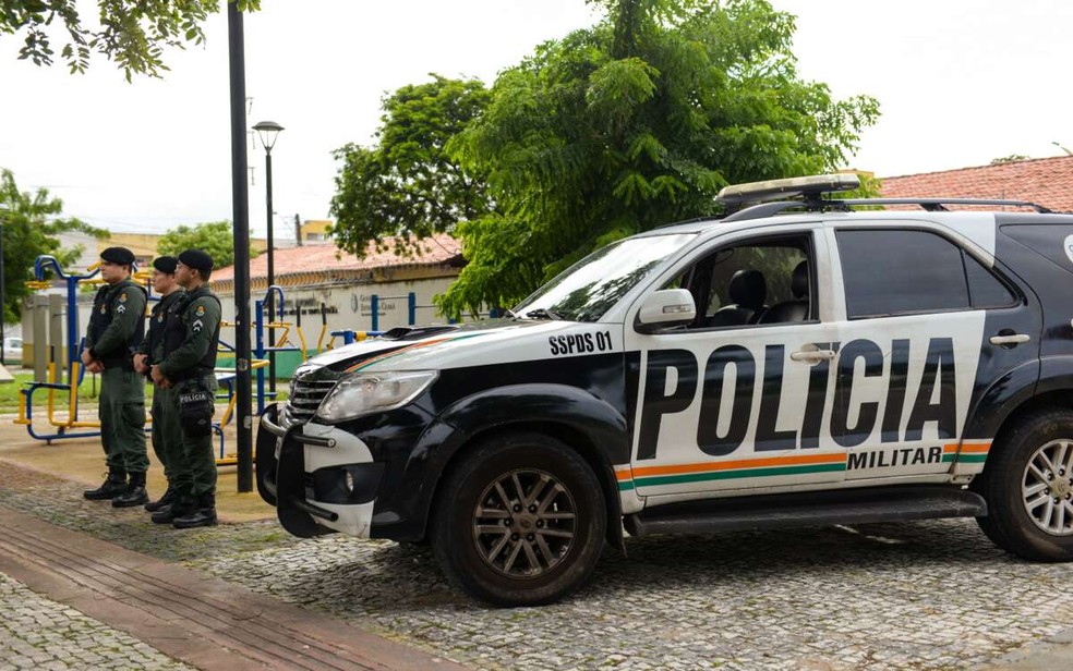 Operação contra ameaças em escolas é realizada no Ceará, e seis pessoas são conduzidas à delegacia. — Foto: Secretaria da Segurança Pública/Reprodução
