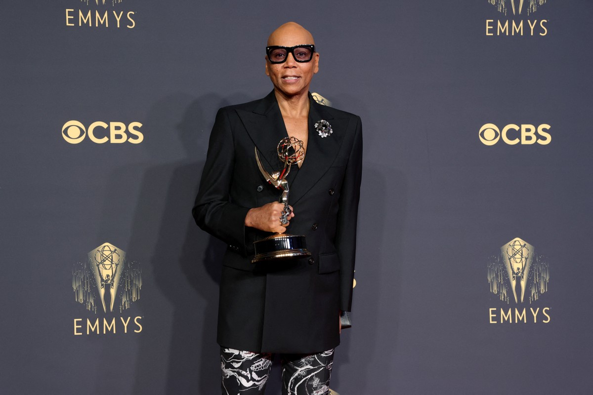 RuPaul se torna artista negro com o maior número de prêmios do Emmy | Pop &amp; Arte | G1