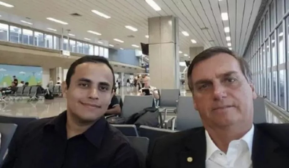 Tercio Tomaz e Jair Bolsonaro