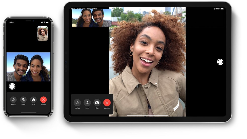 iOS 13.4 impede chamadas no FaceTime com iPhones antigos — Foto: Divulgação/Apple