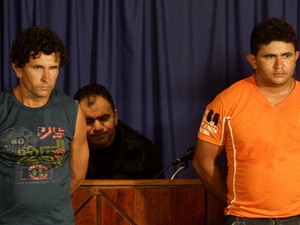 Os irmãos José Rodrigues Moreira e Lindonjohnson Silva Rocha foram presos em setembro de 2011. (Foto: Tarso Sarraf/ O Liberal)