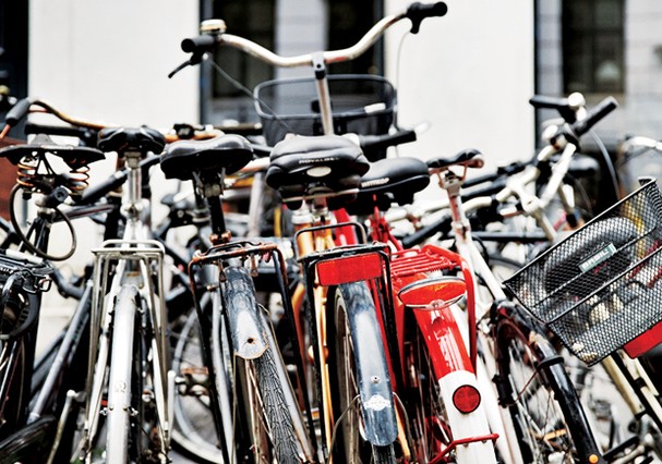 Bicycles in Jaegersborggade (Foto: Ulf Svane  )