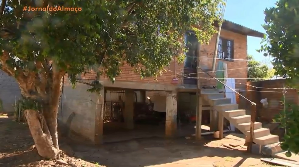 Márcia morava com os pais em uma casa na Vila Luiza, em Passo Fundo — Foto: RBS TV/Reprodução