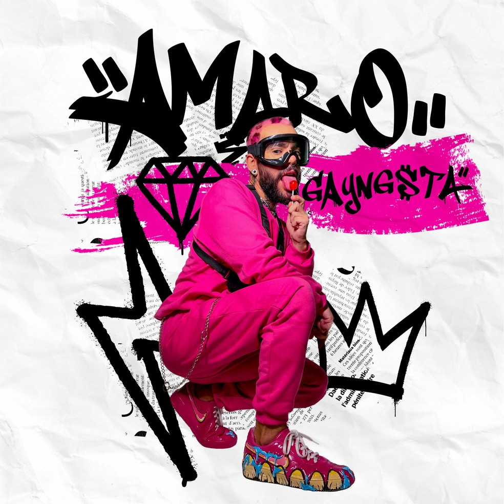 Capa do single 'Gayngsta' — Foto: Foto: divulgação 