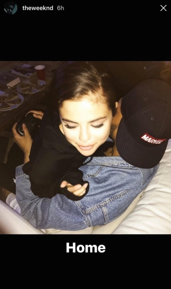 Selena Gomez e The Weeknd (Foto: Instagram)