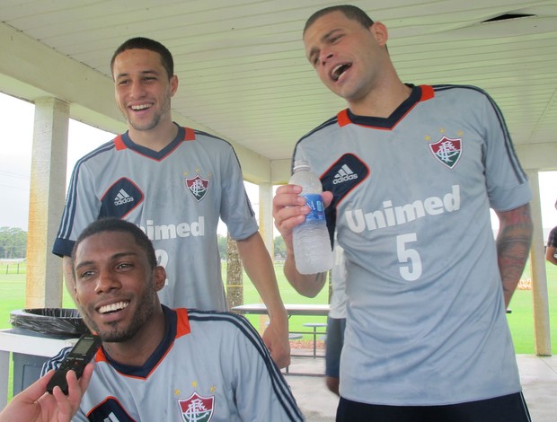 Rhayner Bruno Edinho fluminense orlando (Foto: Rafael Cavalieri)