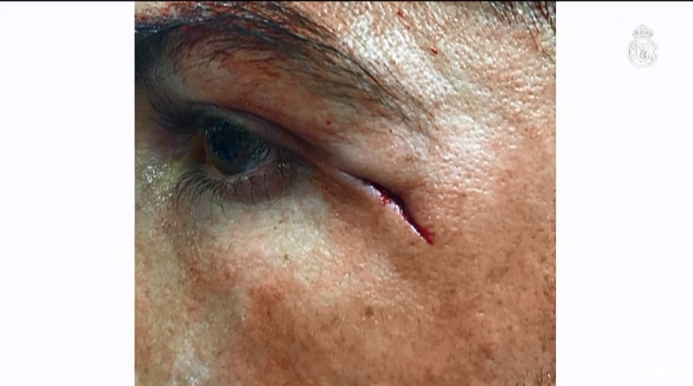 Corte ampliado de Cristiano Ronaldo (Foto: Real Madrid TV)