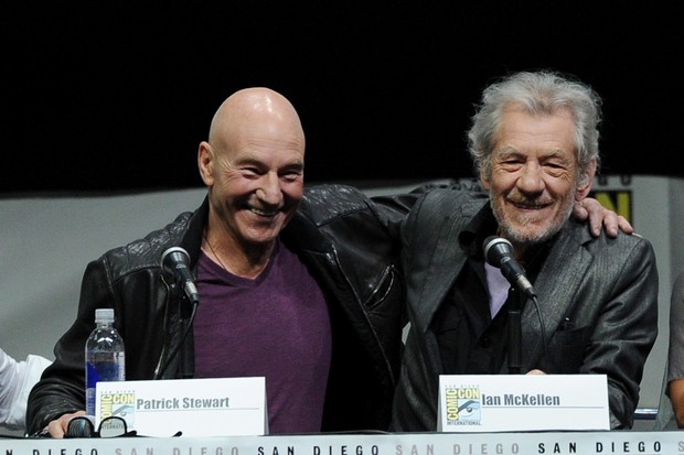Patrick Stewart e Ian McKellen (Foto: Getty Images)