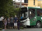 Motorista perde controle de ônibus e provoca acidente da Zona Sul de SP