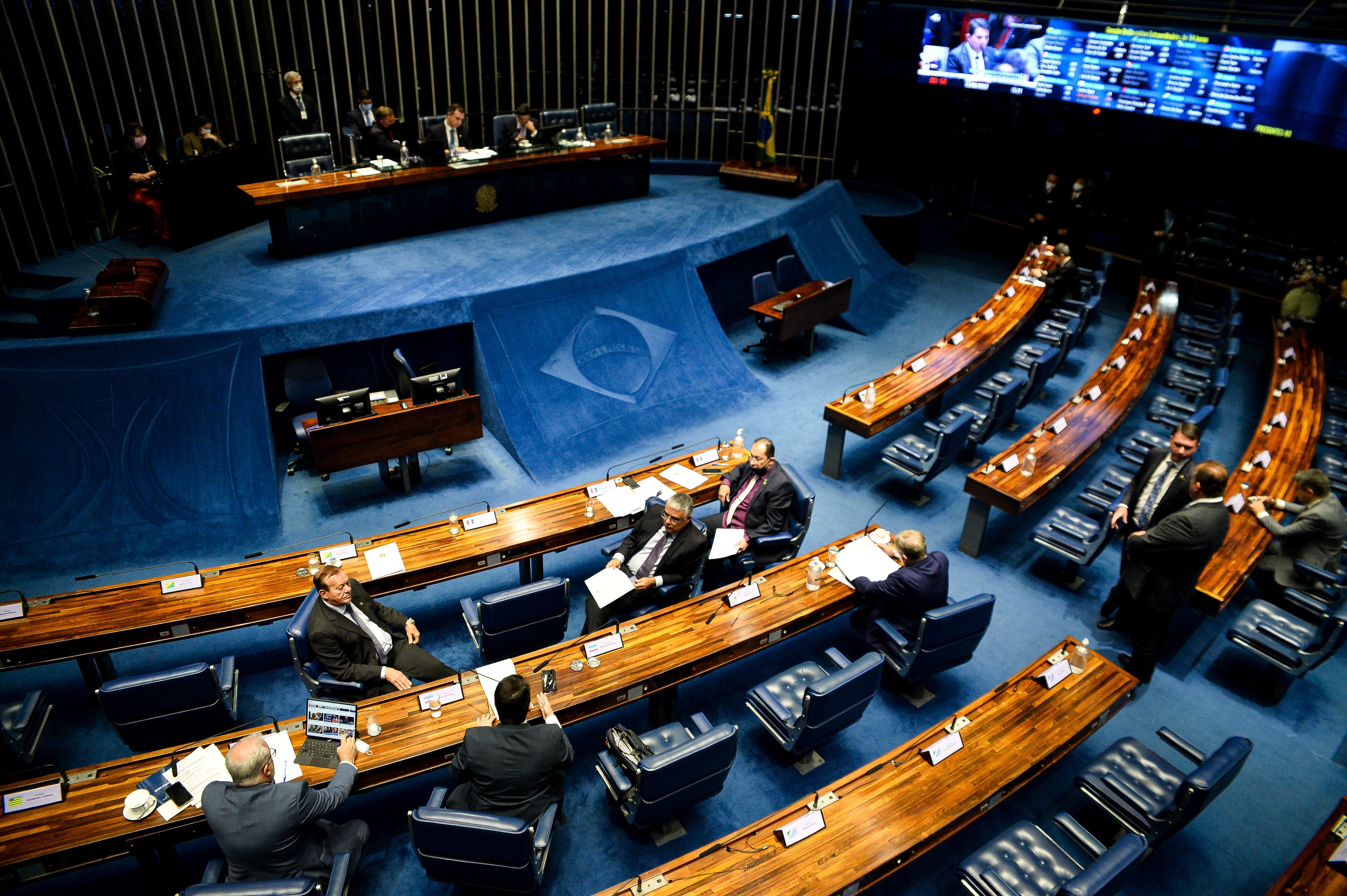 Brasília (DF), 13/06/2022 - Plenário do Senado Federal
