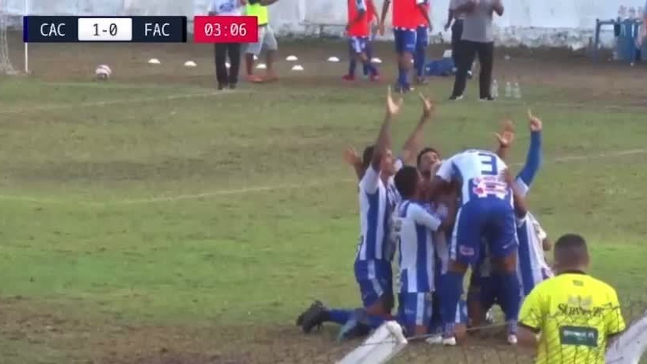 Gol do Comercial-PI! Naylan escora assistência de Dos Santos e marca contra o Ferroviário