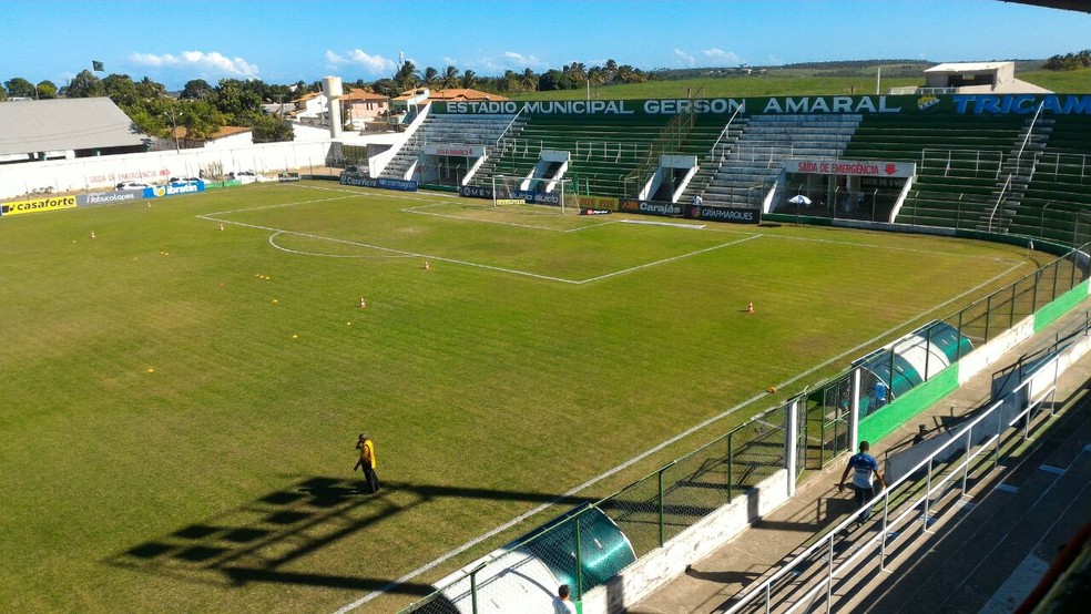 Estádio Gerson Amaral, em Coruripe — Foto: Ailton Cruz/Gazeta de Alagoas
