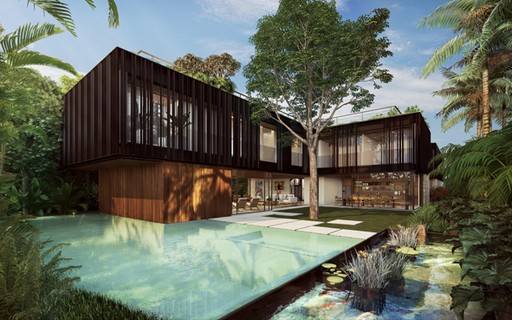 Condominio De Luxo Em Sao Paulo Tem Casas A R 22 Milhoes Casa Vogue Casas