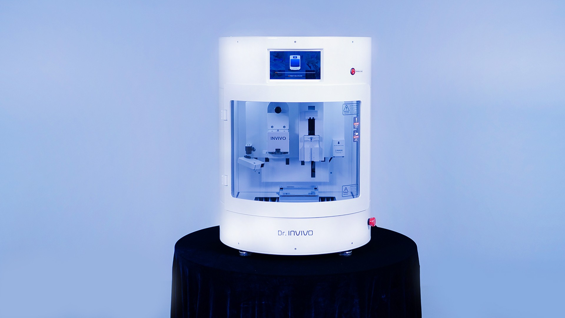 Bioimpressora 4D da empresa sul-coreana Rokit imprime curativos biológicos a partir de células-tronco (Foto: Divulgação/ 1000Medic )