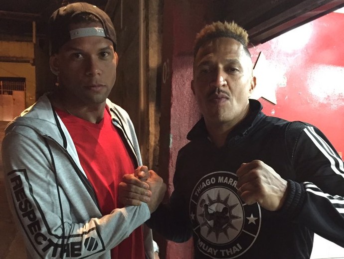 Thiago Marreta e Mano Brown (Foto: Reprodução / Twitter) Thiago Marreta e Mano Brown (Foto: Reprodução / Twitter)