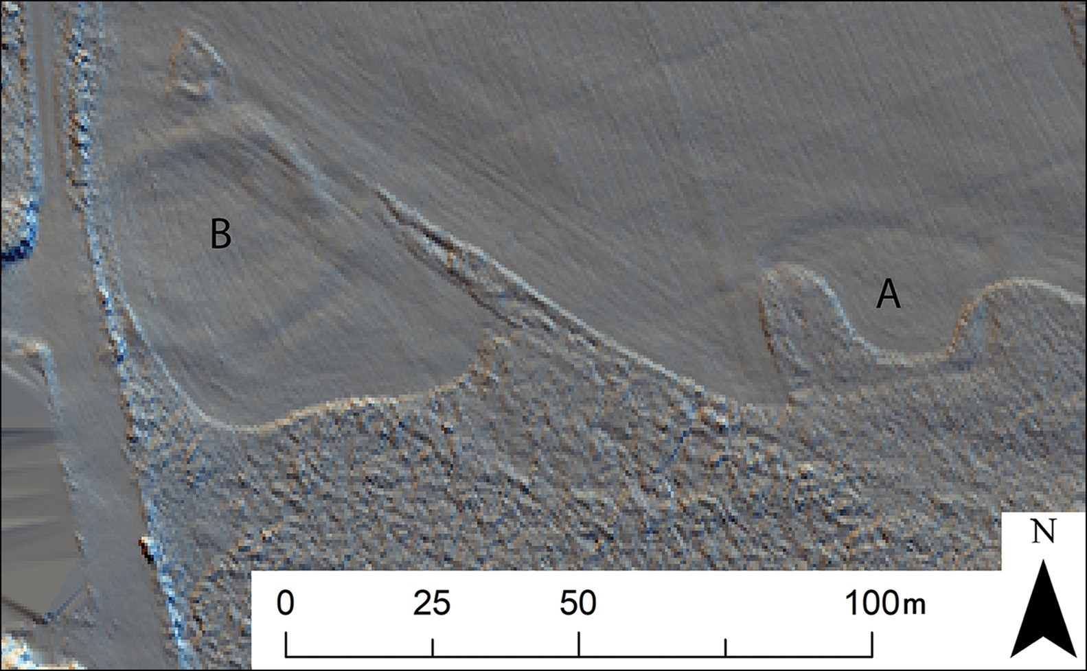 .Visualização multidirecional de colinas mostrando assentamentos do final da Idade do Ferro  (Foto: Manuel Fernández-Götz et.al)