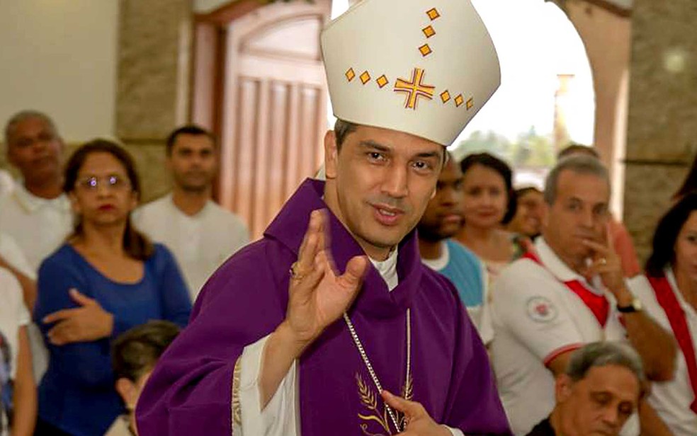 O bispo auxiliar de Brasília, Dom Marcony Ferreira — Foto: Pastoral da Comunicação/Divulgação