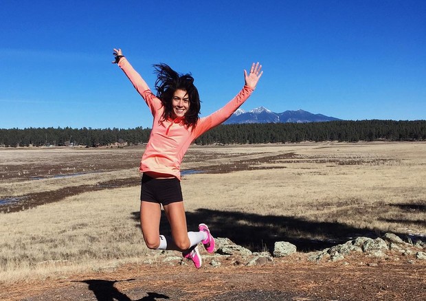 A velocista norte-americana Stephanie Garcia (Foto: Instagram/Reprodução)