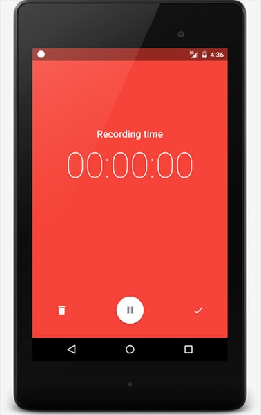 audio recorder on android