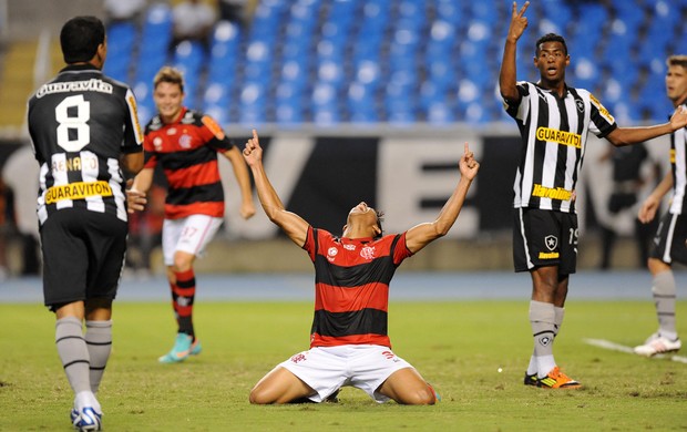 Nixon gol Flamengo (Foto: Alexandre Vidal / Fla imagem)