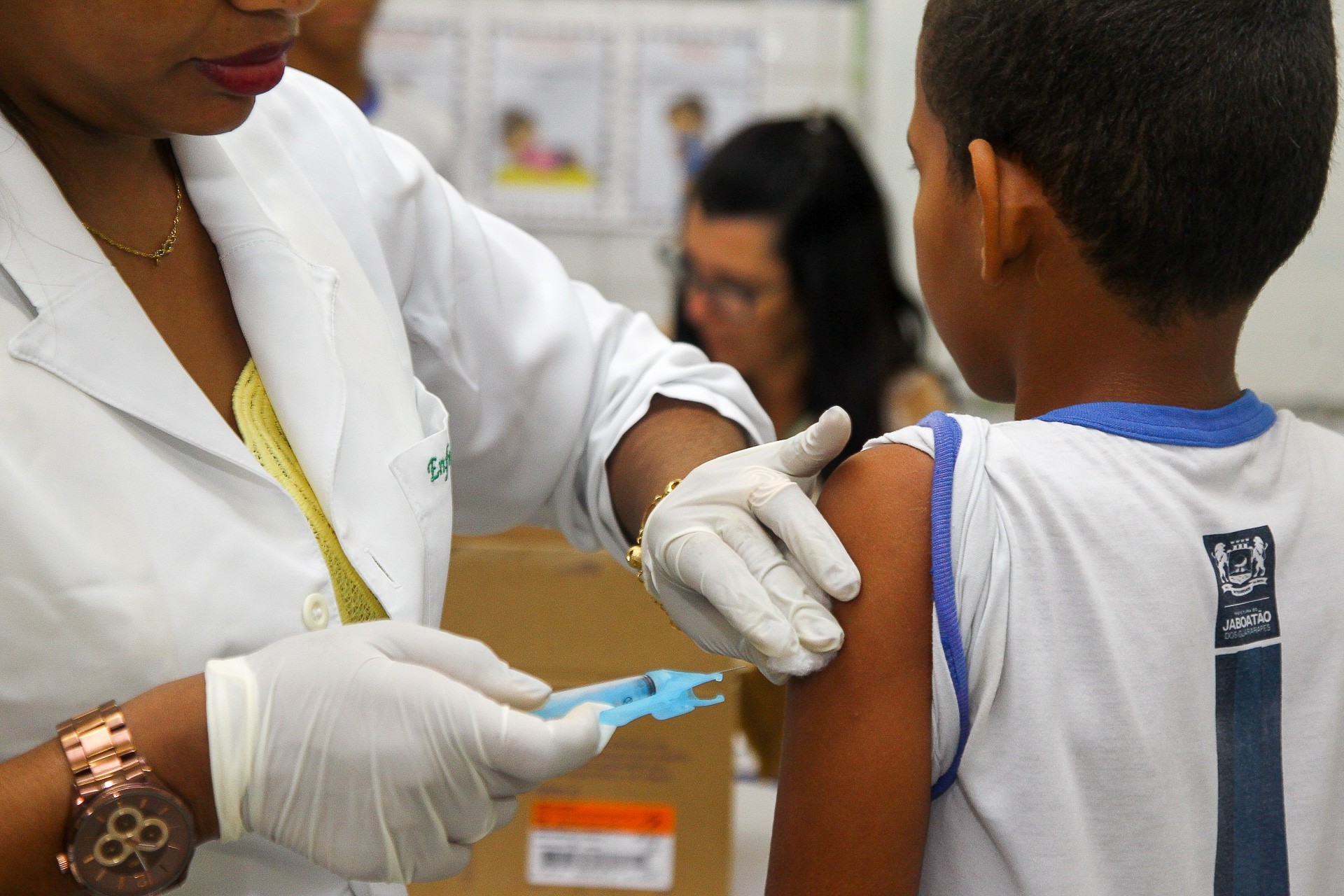 Pandemia teve maior queda de índice vacinação infantil em 30 anos (Foto: Prefeitura do Jaboatão dos Guararapes )