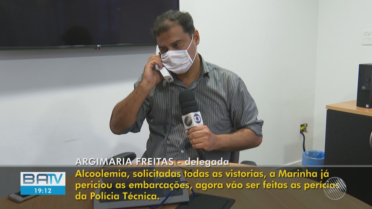 Delegada comenta acidente entre duas lanchas em Morro de São Paulo onde turista morreu