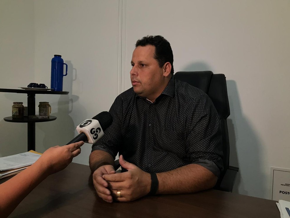 Juliano Torquato (PRB), prefeito de Pacaraima — Foto: Alan Chaves/G1 RR