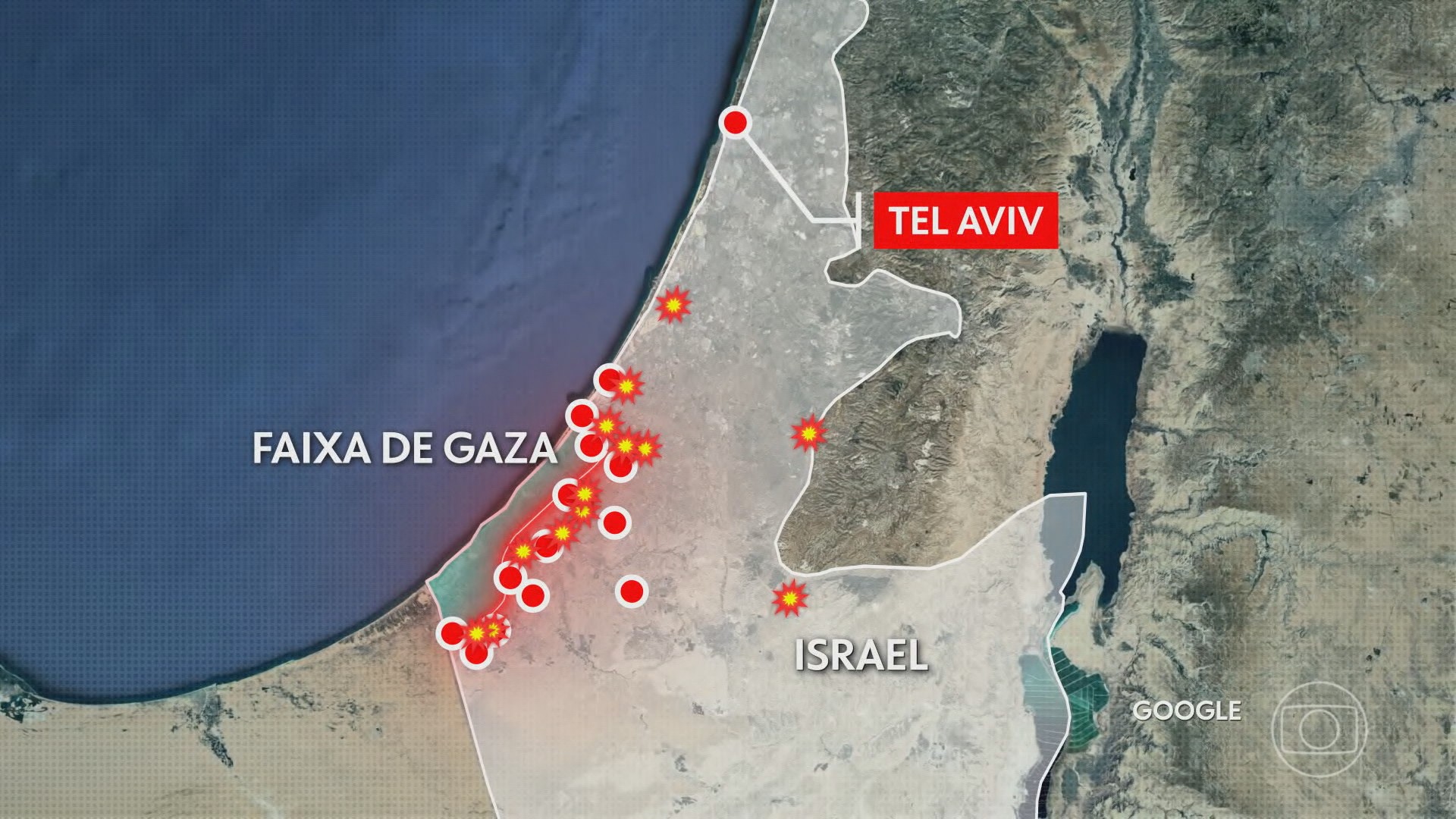Hamas surpreende Israel em ataque com milhares de foguetes