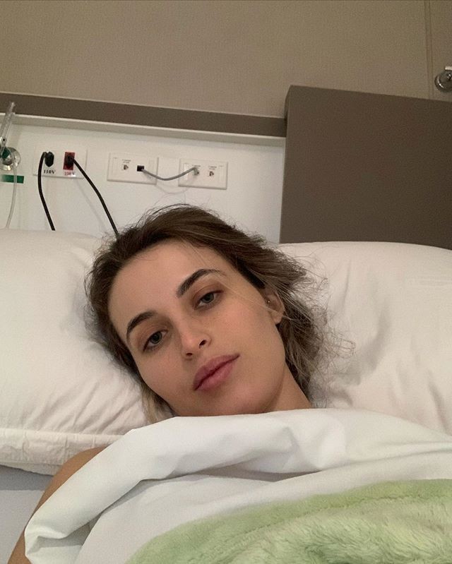 Noiva de Lucas Lucco teve uma infecção após perfuração do útero (Foto: Reprodução/Instagram)