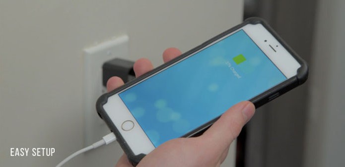 LookOut Charger funciona para carregar Android e iPhone (Foto: Divulgação/Indiegogo)
