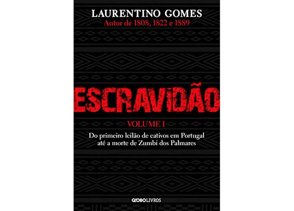 O livro Escravidão traz em formato de linha do tempo, acontecimentos que marcaram a escravidão no Brasil  (Foto: Reprodução/Amazon)