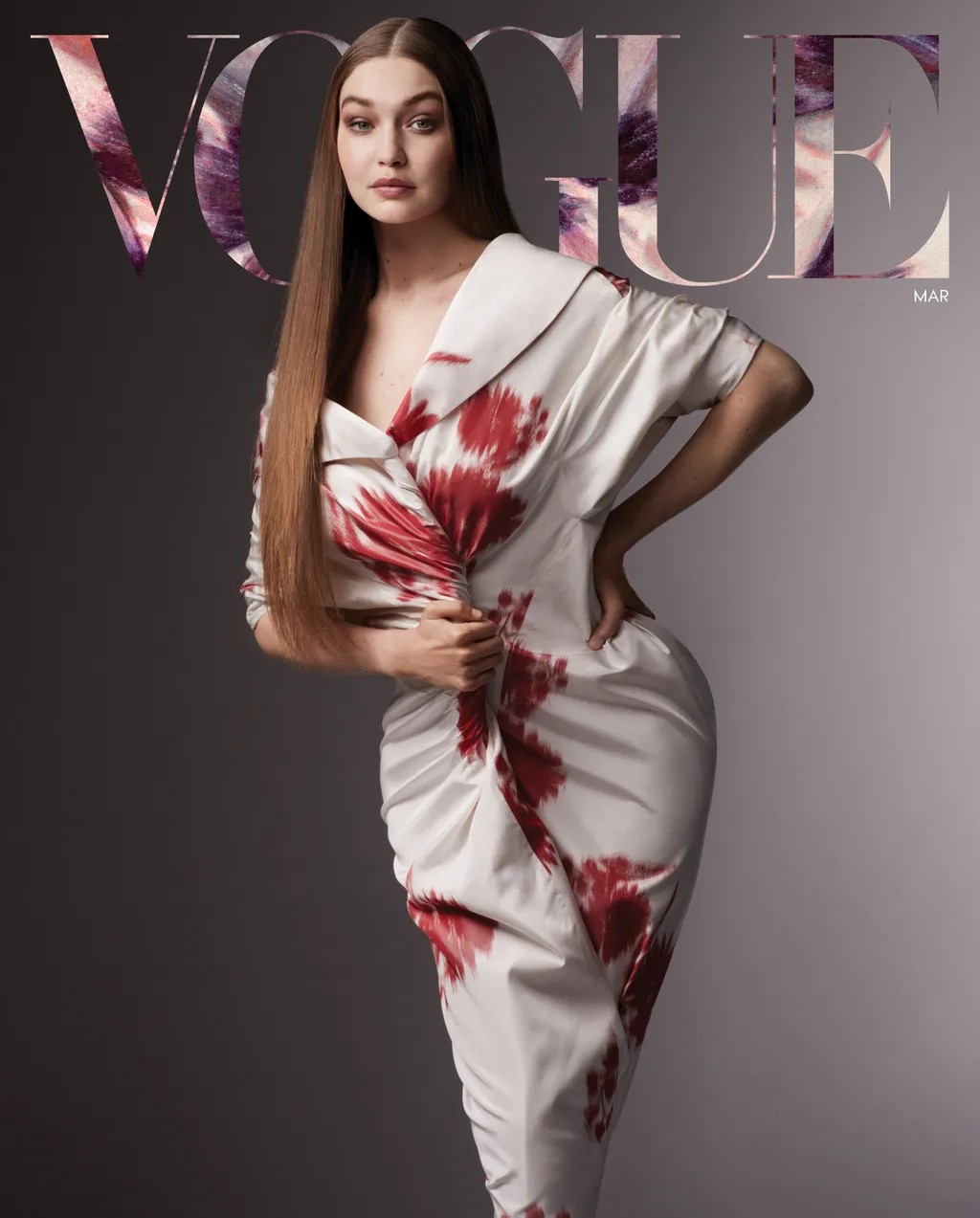 Gigi Hadid (Foto: Ethan James Green, Vogue, March 2021)