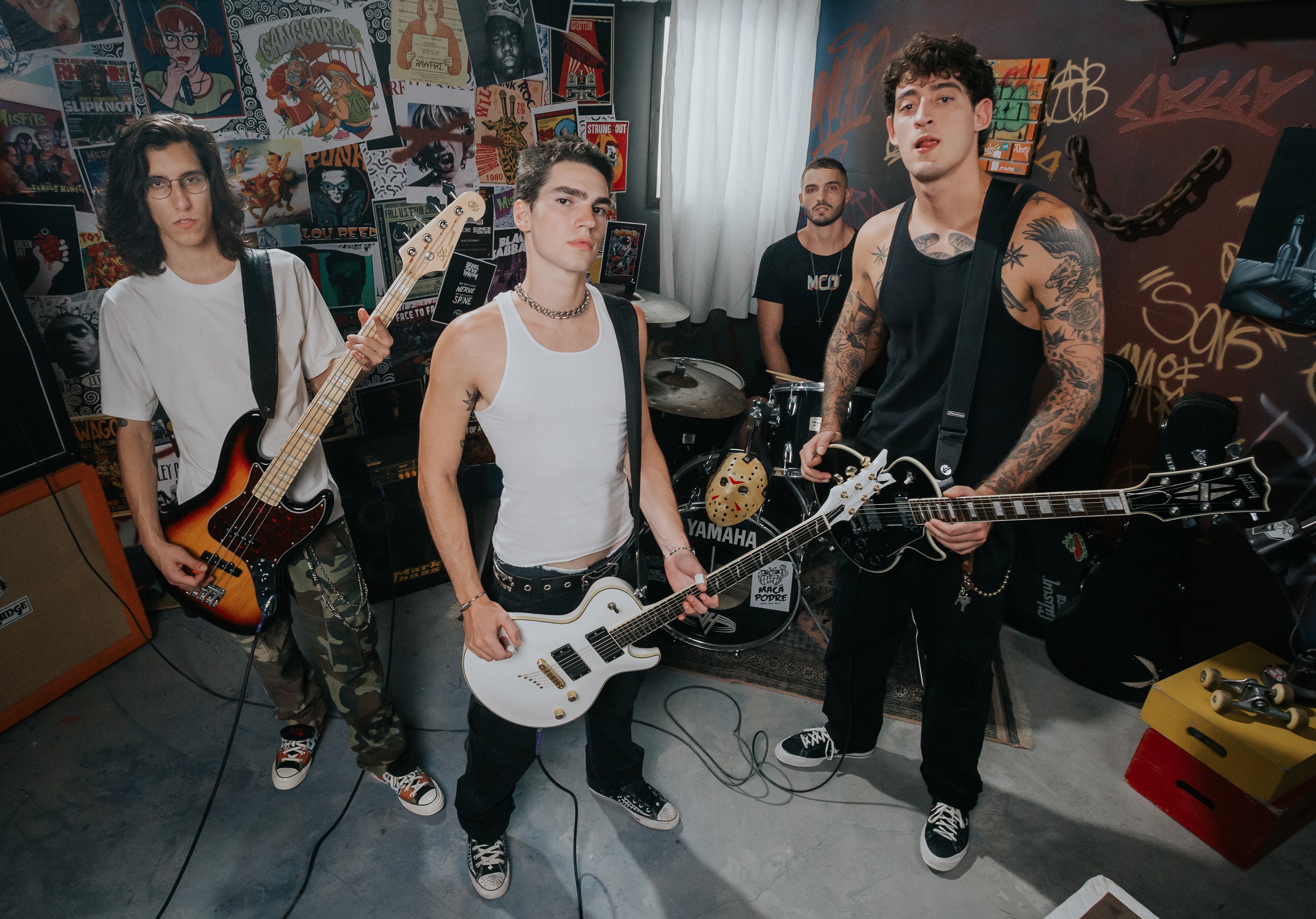 Banda paulistana Ganggorra 'sobe' com  primeiro single, 'O que é bom pra mim?'
