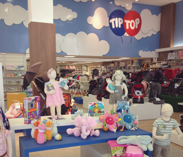 Mega store da Tip Top em São Paulo; franquia já conversa com interessados no novo conceito de loja (Foto: Divulgação)
