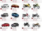 Veja 10 carros e 10 motos mais vendidos em março de 2014