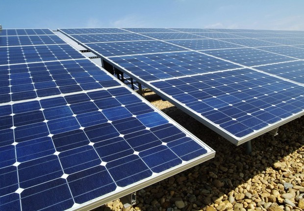 Paineis solares da empresa norueuguesa Scatec Solar (Foto: Divulgação)