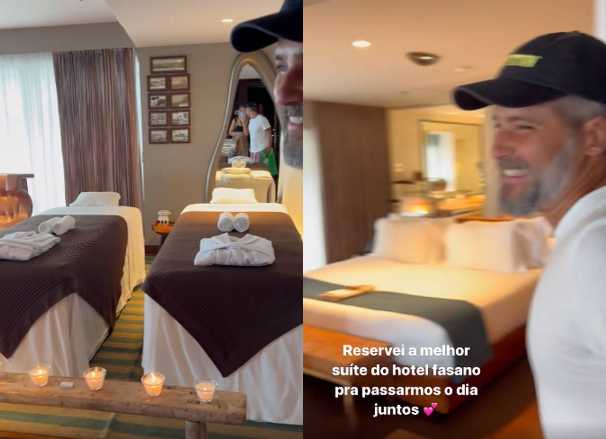 Giovanna Ewbank faz surpresa com hospedagem em hotel de luxo pelos 40 anos de Bruno Gagliasso (Foto: Reprodução/Instagram)