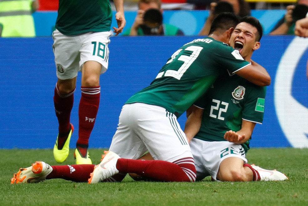 A vitÃ³ria sobre a Alemanha : mais um divisor de Ã¡guas na mentalidade mexicana (Foto: REUTERS/Kai Pfaffenbach)