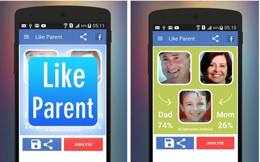 Cinco apps para descobrir se você se parece mais com seu pai ou sua mãe